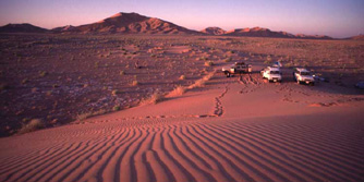 Arabische Halbinsel, Oman: Lager in den Dnen der Rub-al Khali im Leeren Viertel